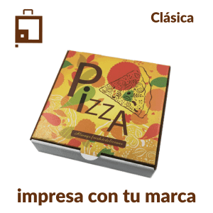 Cajas para pizza personalizadas - Clásica