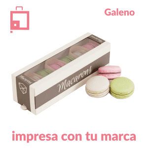 Cajas para macarons personalizadas - Galeno