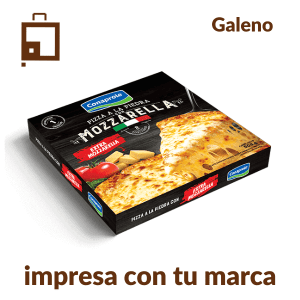 Cajas para pizzas congeladas personalizadas - Galeno
